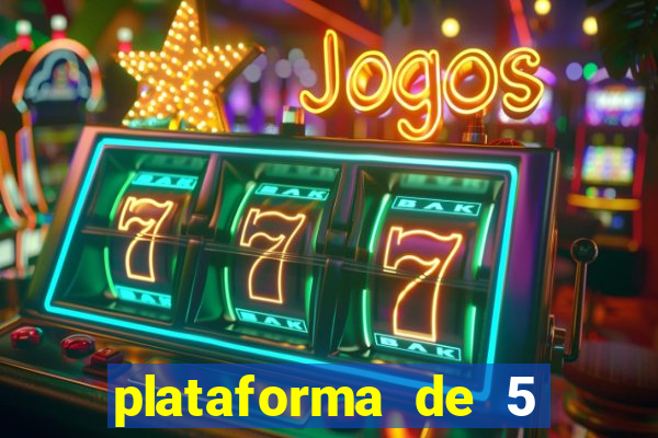 plataforma de 5 reais fortune tiger