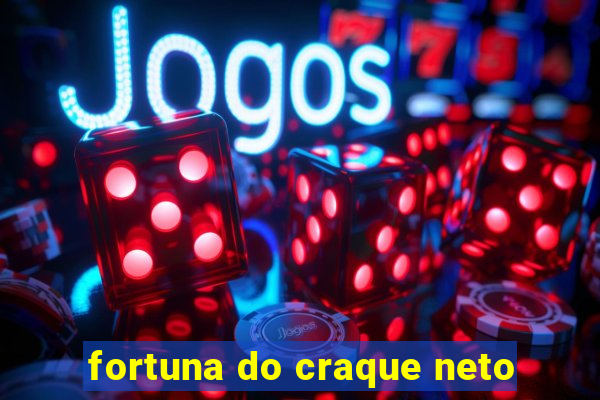 fortuna do craque neto