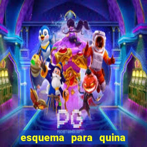 esquema para quina com 20 dezenas