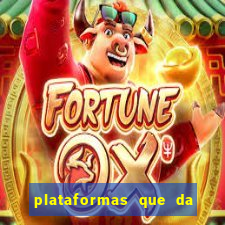 plataformas que da bonus no cadastro e saca no free