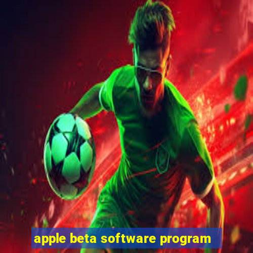 apple beta software program