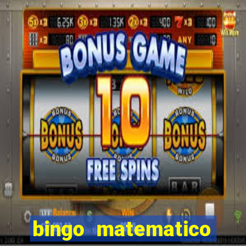 bingo matematico para ensino medio