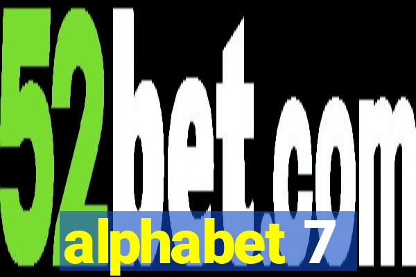 alphabet 7