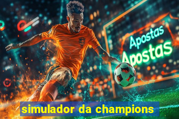 simulador da champions