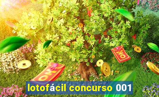 lotofácil concurso 001