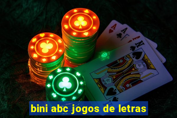 bini abc jogos de letras