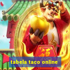 tabela taco online