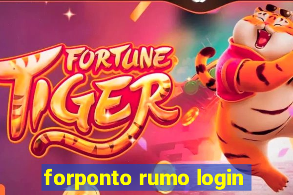 forponto rumo login