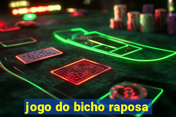 jogo do bicho raposa