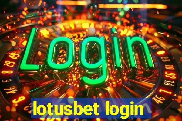 lotusbet login