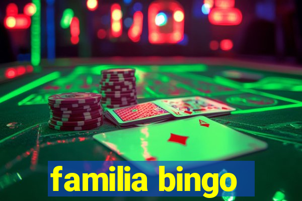 familia bingo