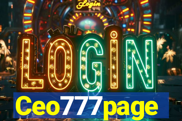 Ceo777page