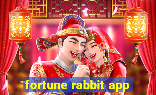 fortune rabbit app