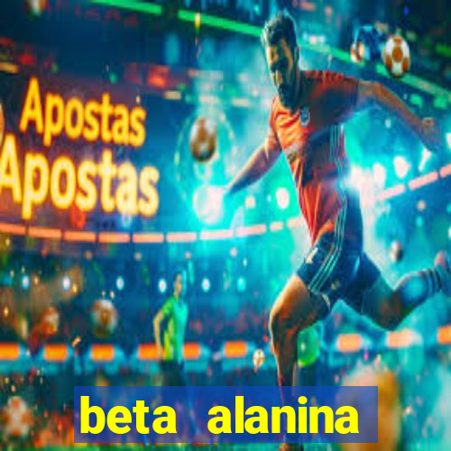 beta alanina aumenta a pressao