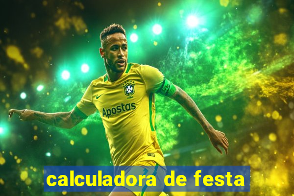 calculadora de festa