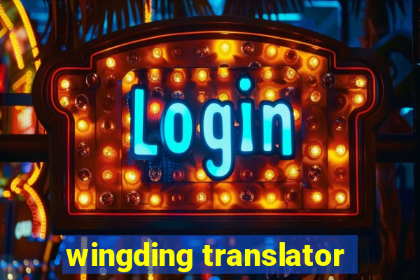 wingding translator