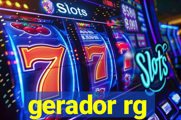 gerador rg