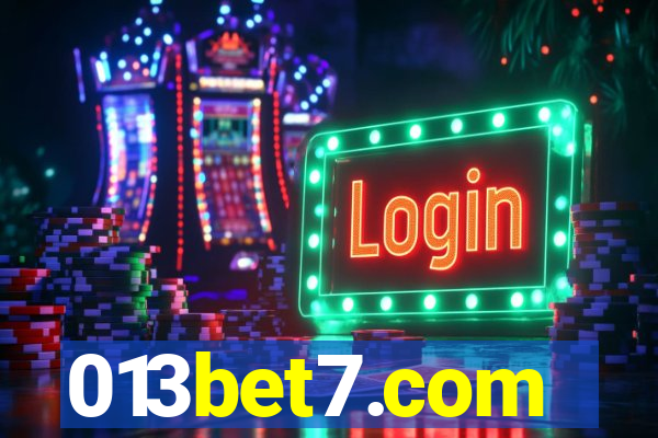 013bet7.com