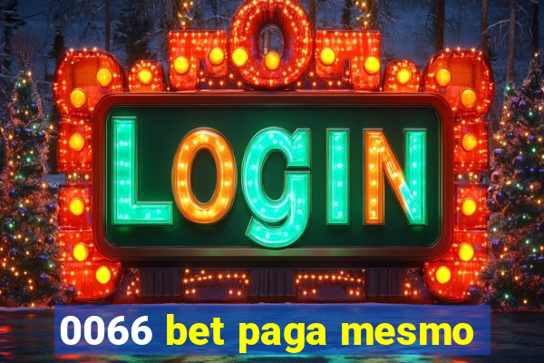 0066 bet paga mesmo