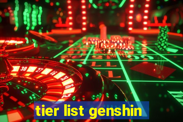 tier list genshin